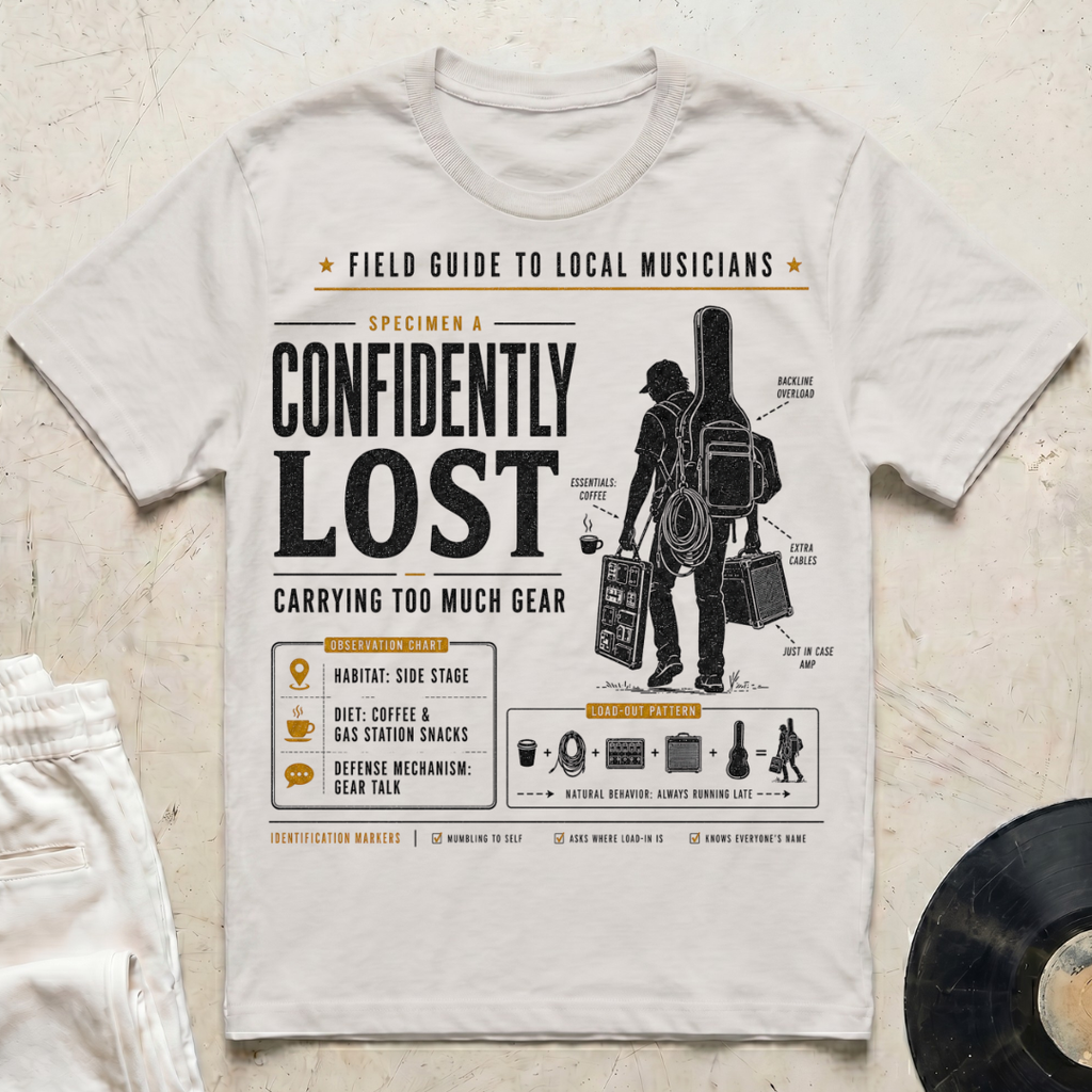 Field Guide Local Musician T-Shirt
