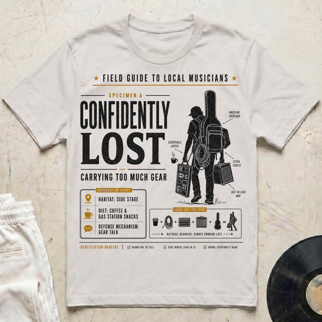 Field Guide Local Musician T-Shirt