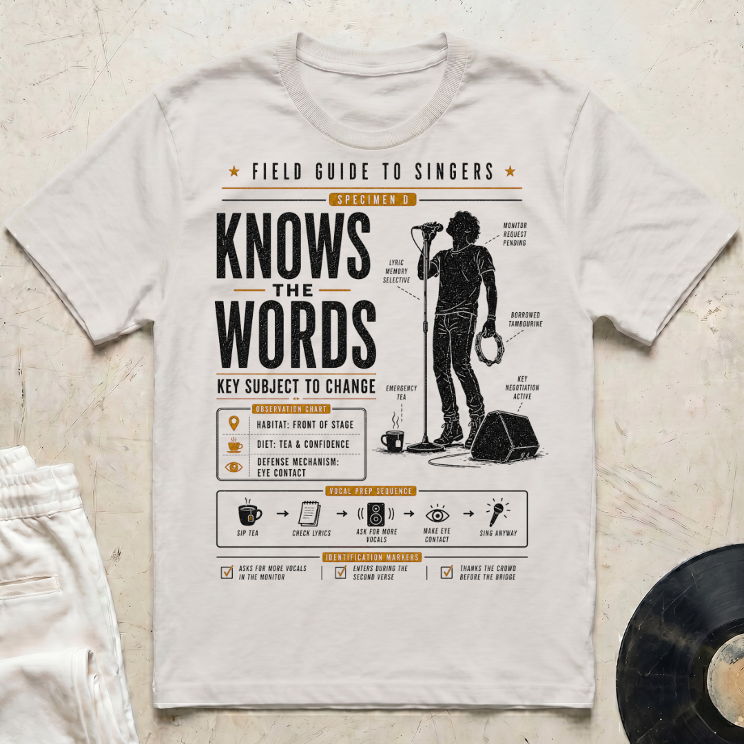 Field Guide Singer T-Shirt