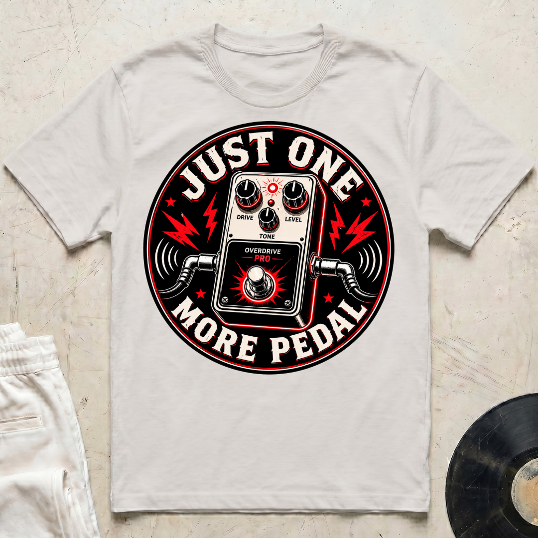 Just One More Pedal Bold T-Shirt
