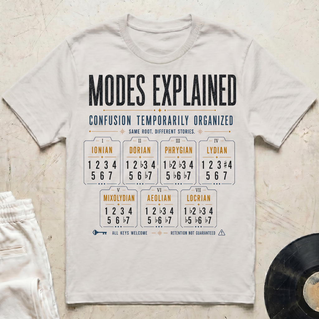 Modes Explained T-Shirt