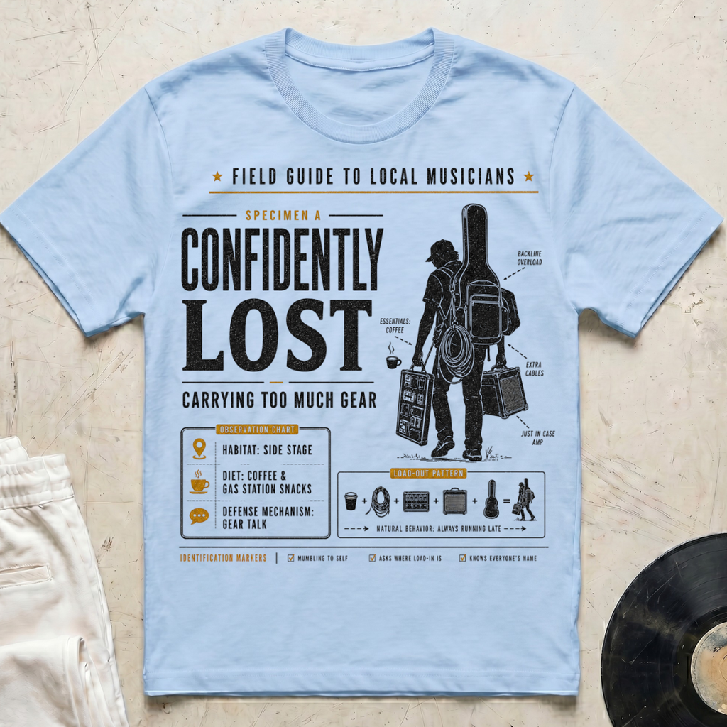 Field Guide Local Musician T-Shirt