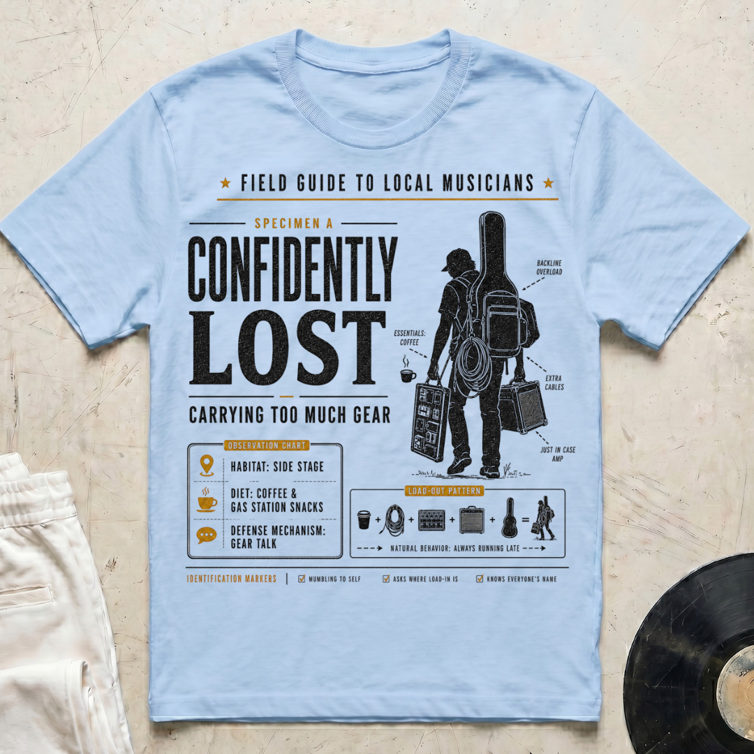 Field Guide Local Musician T-Shirt