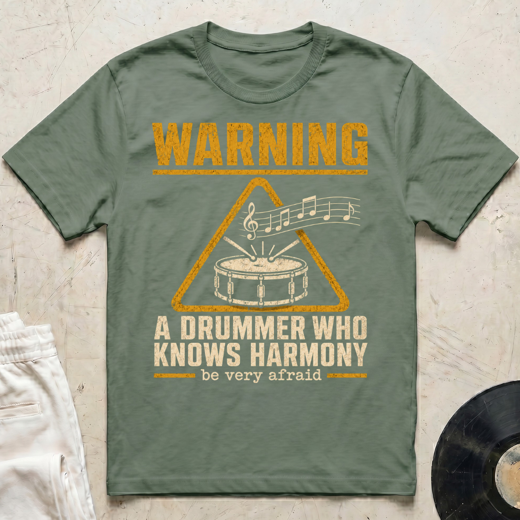 Drummer Knows Harmony T-Shirt