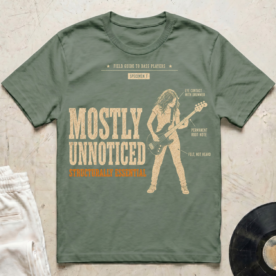 Field Guide Bassist F T-Shirt