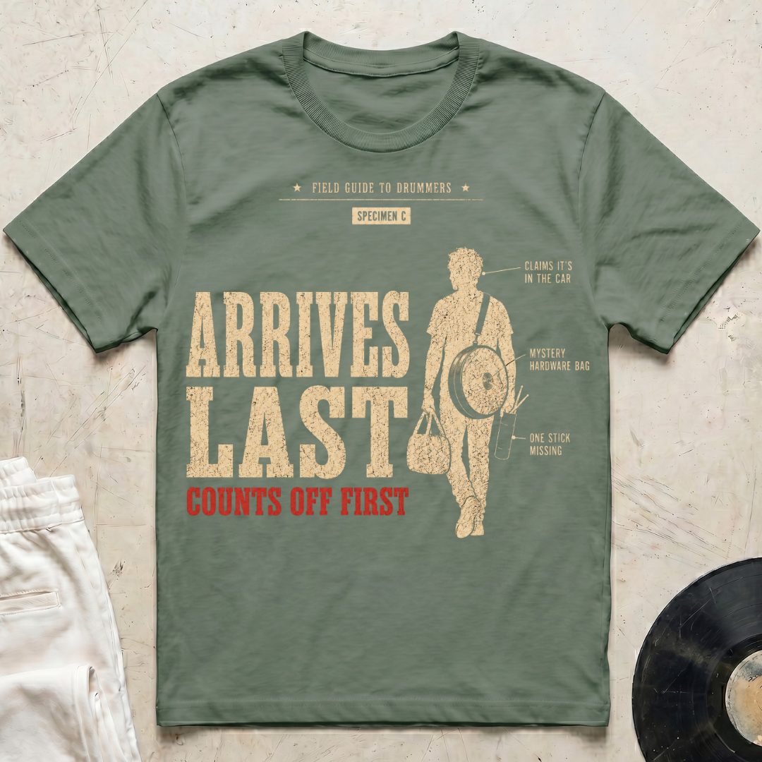 Field Guide Drummer Redux T-Shirt
