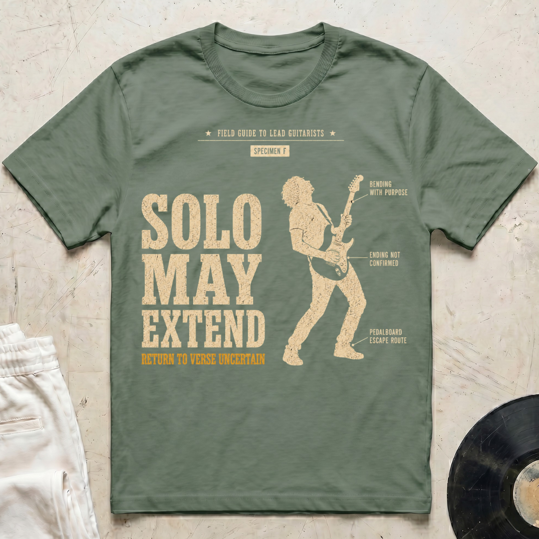 Field Guide Lead Guitar Redux T-Shirt
