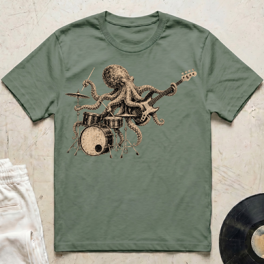 Octopus Rhythm Section T-Shirt