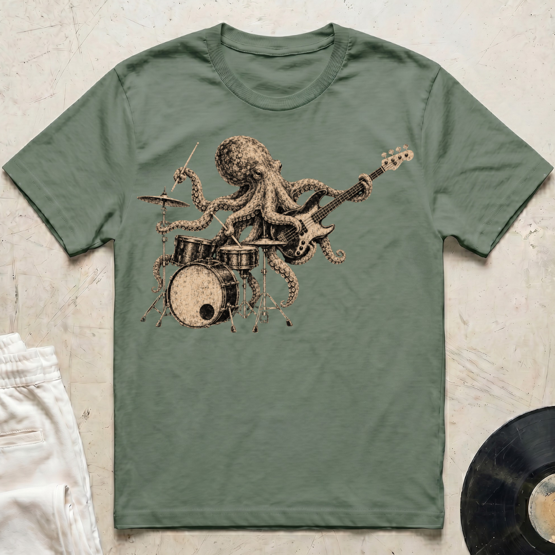 Octopus Rhythm Section T-Shirt