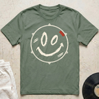 Smiley Drum Head T-Shirt