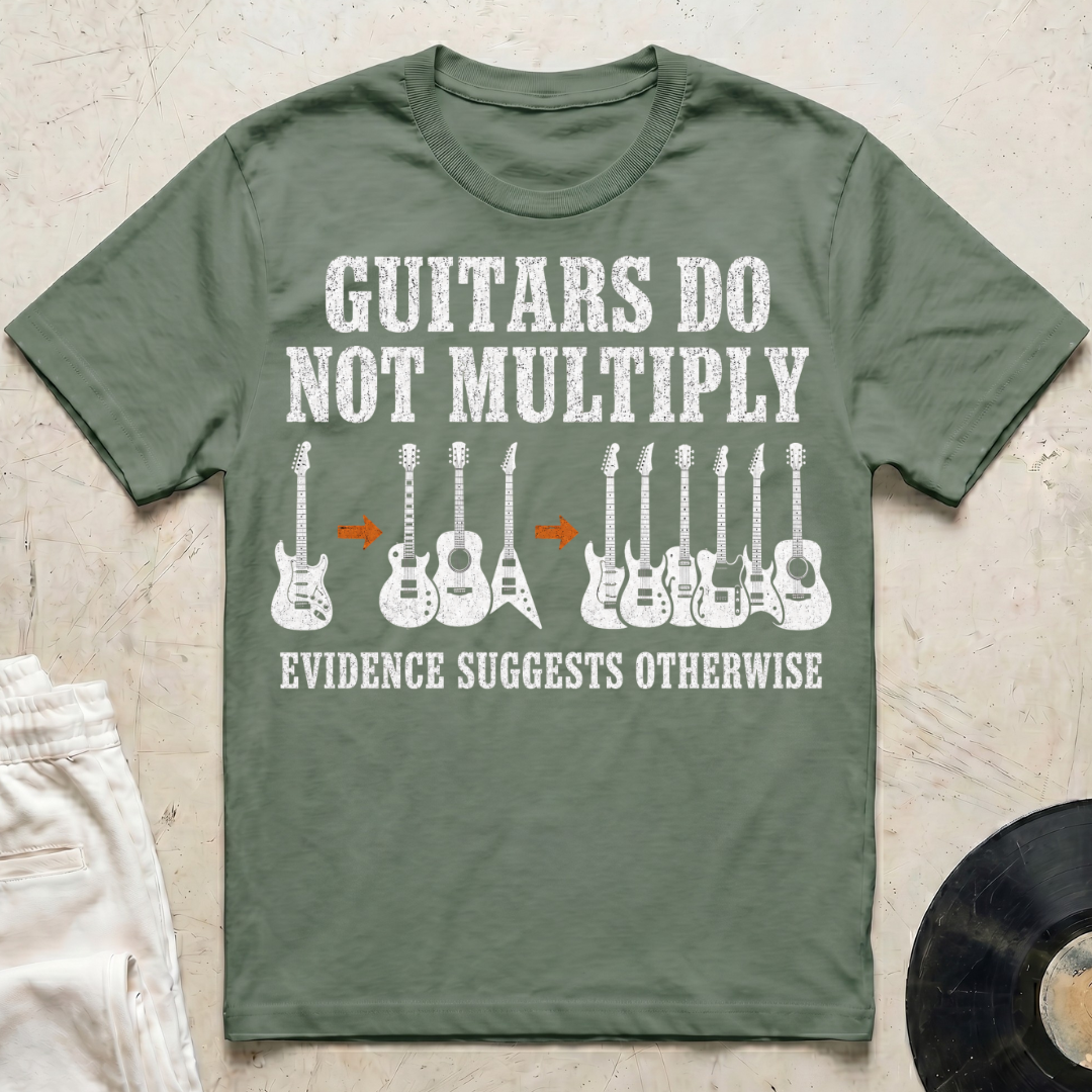 Guitars Do Not Multiply Redux T-Shirt