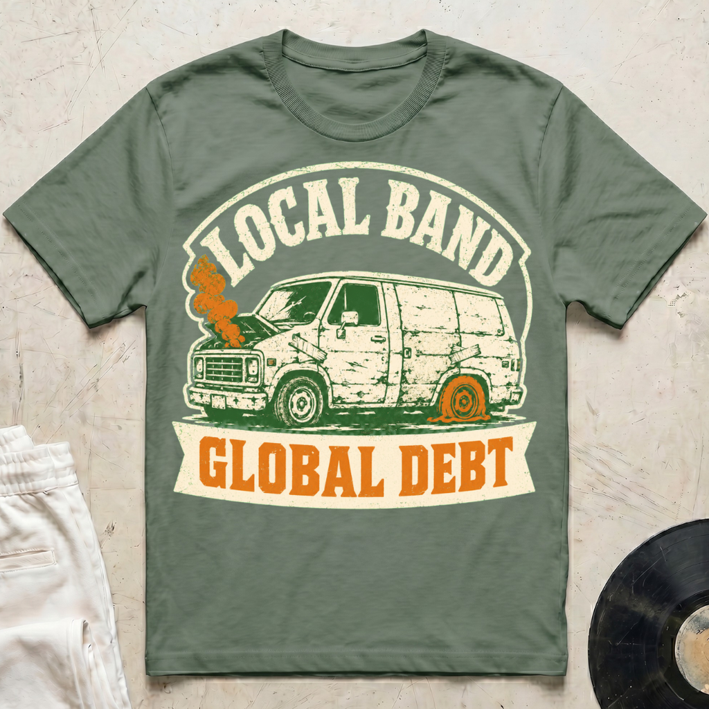 Local Band, Global Debt T-Shirt