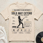 Field Guide Lead Guitar T-Shirt