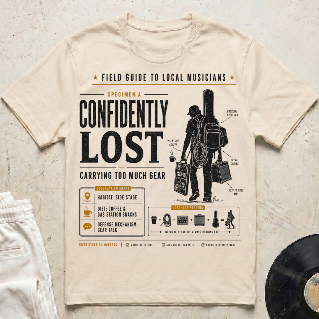 Field Guide Local Musician T-Shirt