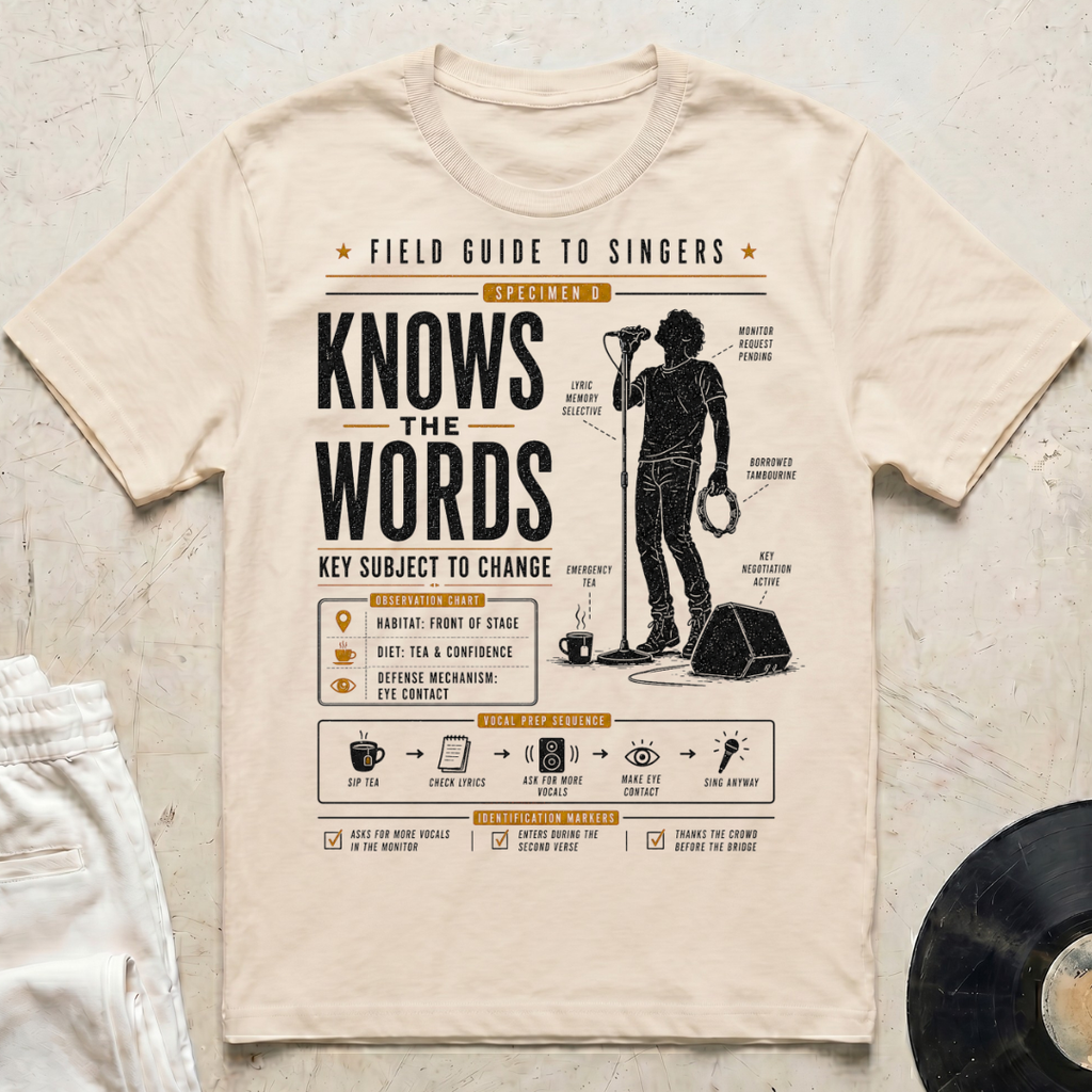 Field Guide Singer T-Shirt