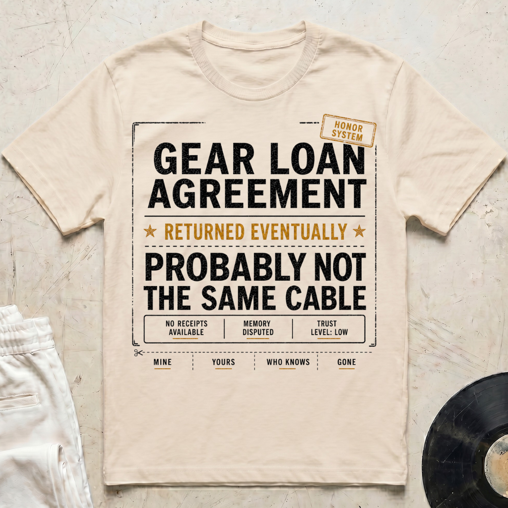 Gear Loan Agreement T-Shirt