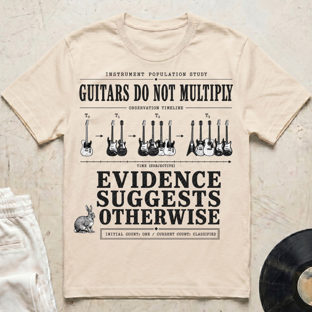 Guitars Do Not Multiply T-Shirt
