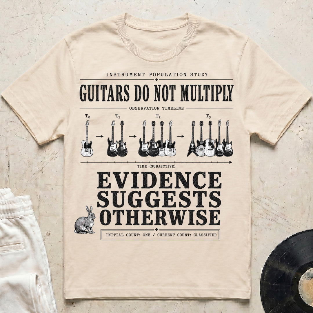 Guitars Do Not Multiply T-Shirt