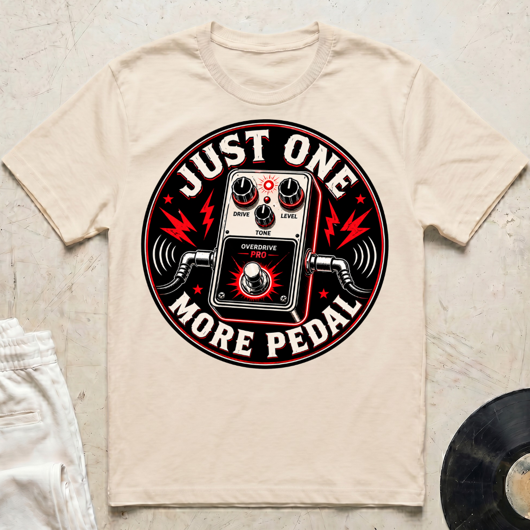 Just One More Pedal Bold T-Shirt