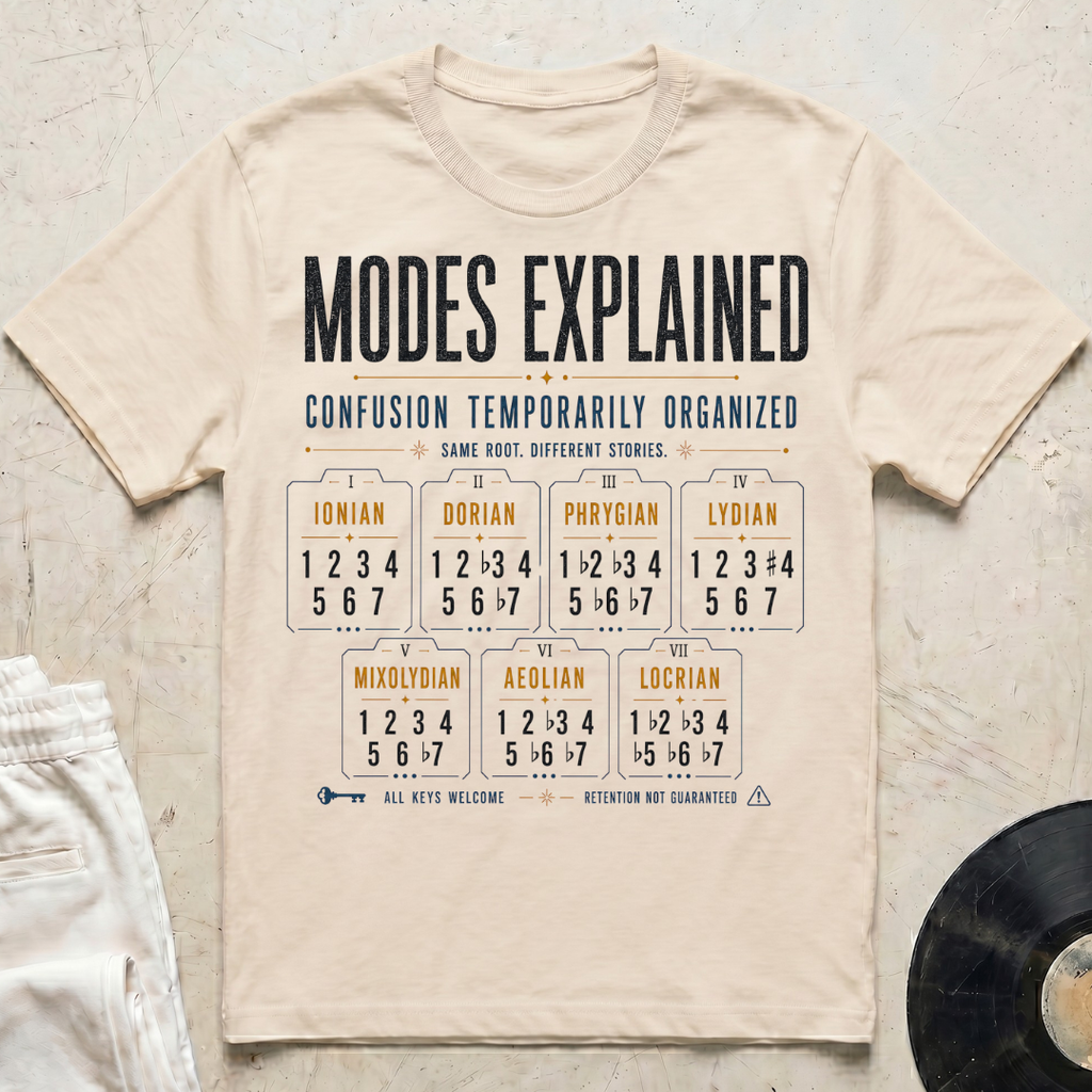 Modes Explained T-Shirt