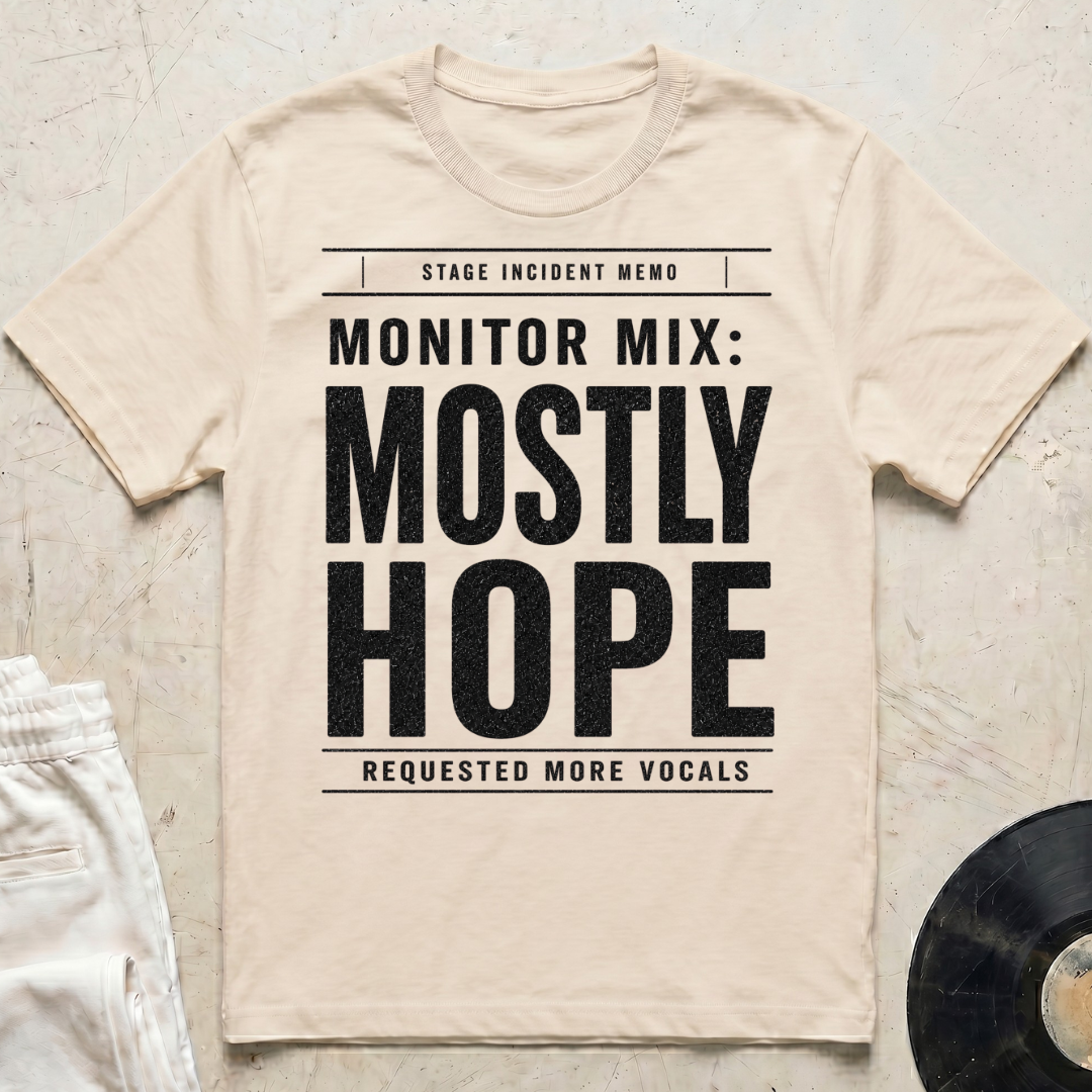 Monitor Mix: Mostly Hope T-Shirt