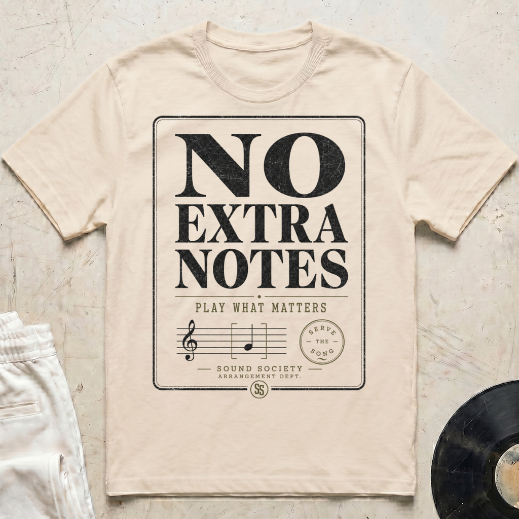 No Extra Notes T-Shirt