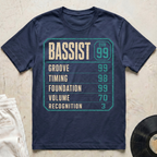 Bassist Stats T-Shirt