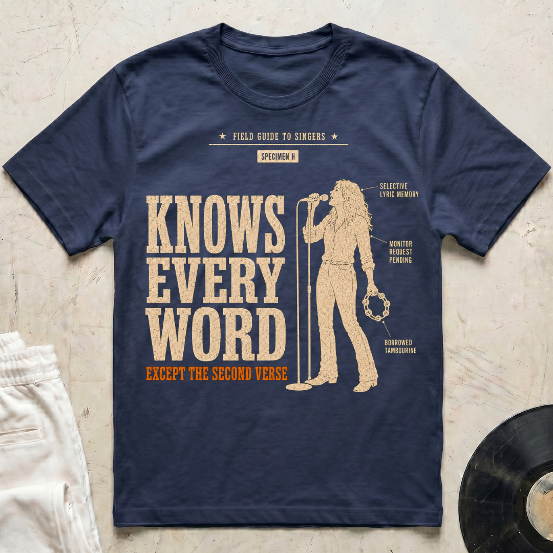 Field Guide Singer F T-Shirt