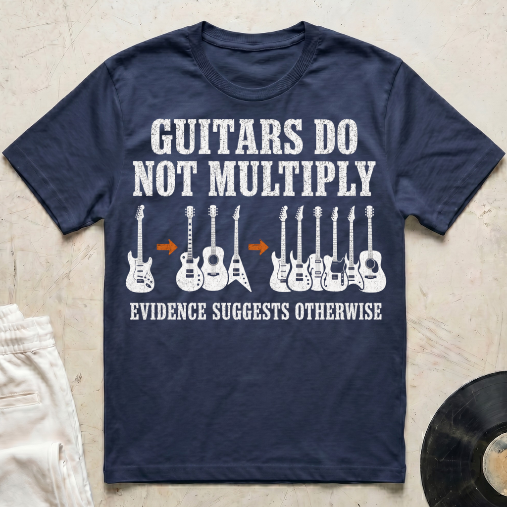 Guitars Do Not Multiply Redux T-Shirt