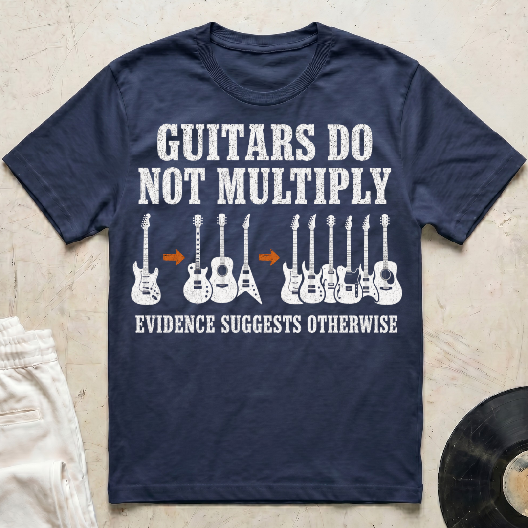 Guitars Do Not Multiply Redux T-Shirt