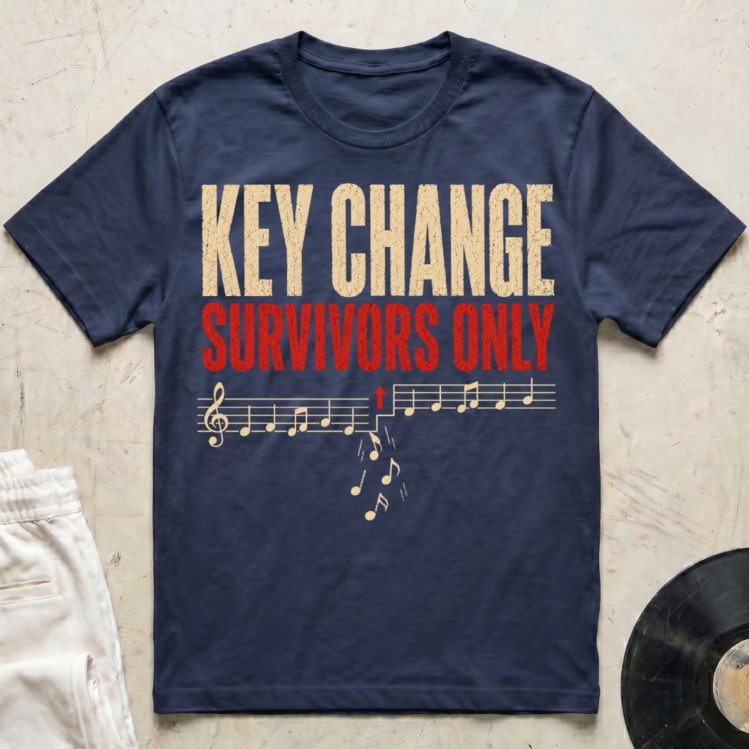 Key Change Survivors Only T-Shirt