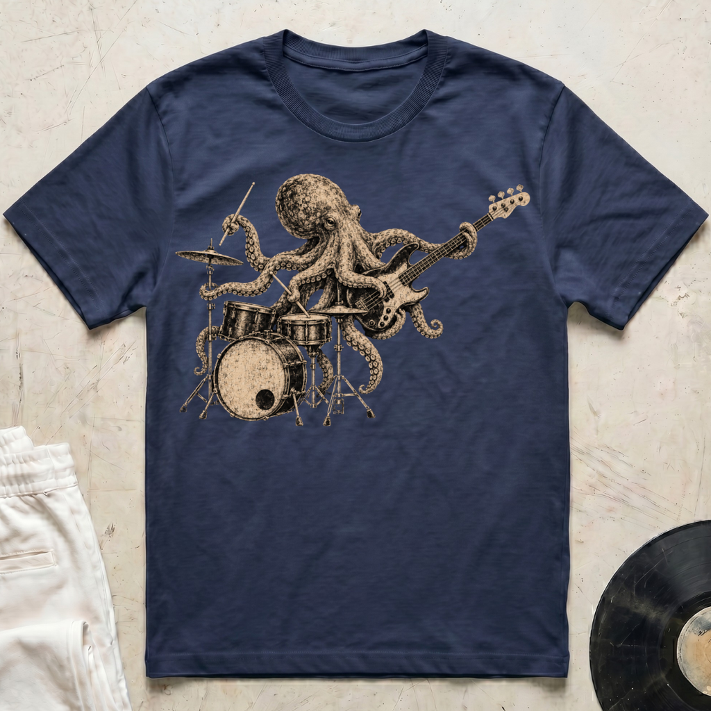 Octopus Rhythm Section T-Shirt