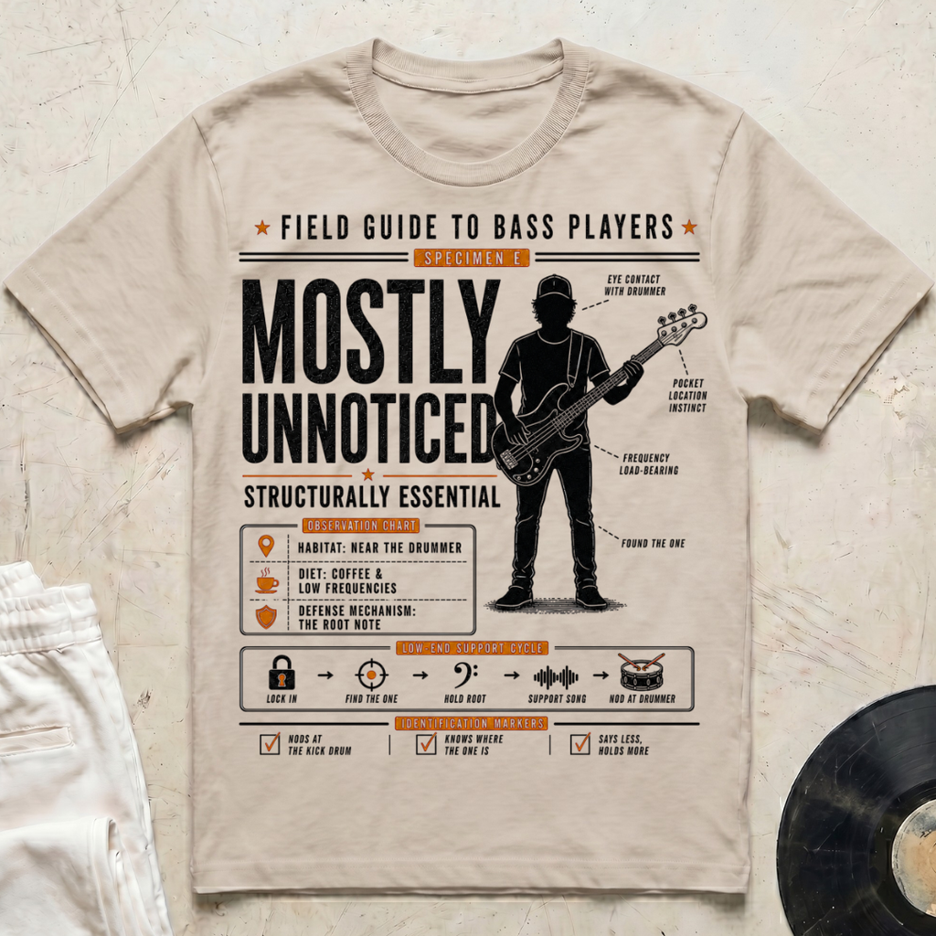 Field Guide Bassist T-Shirt