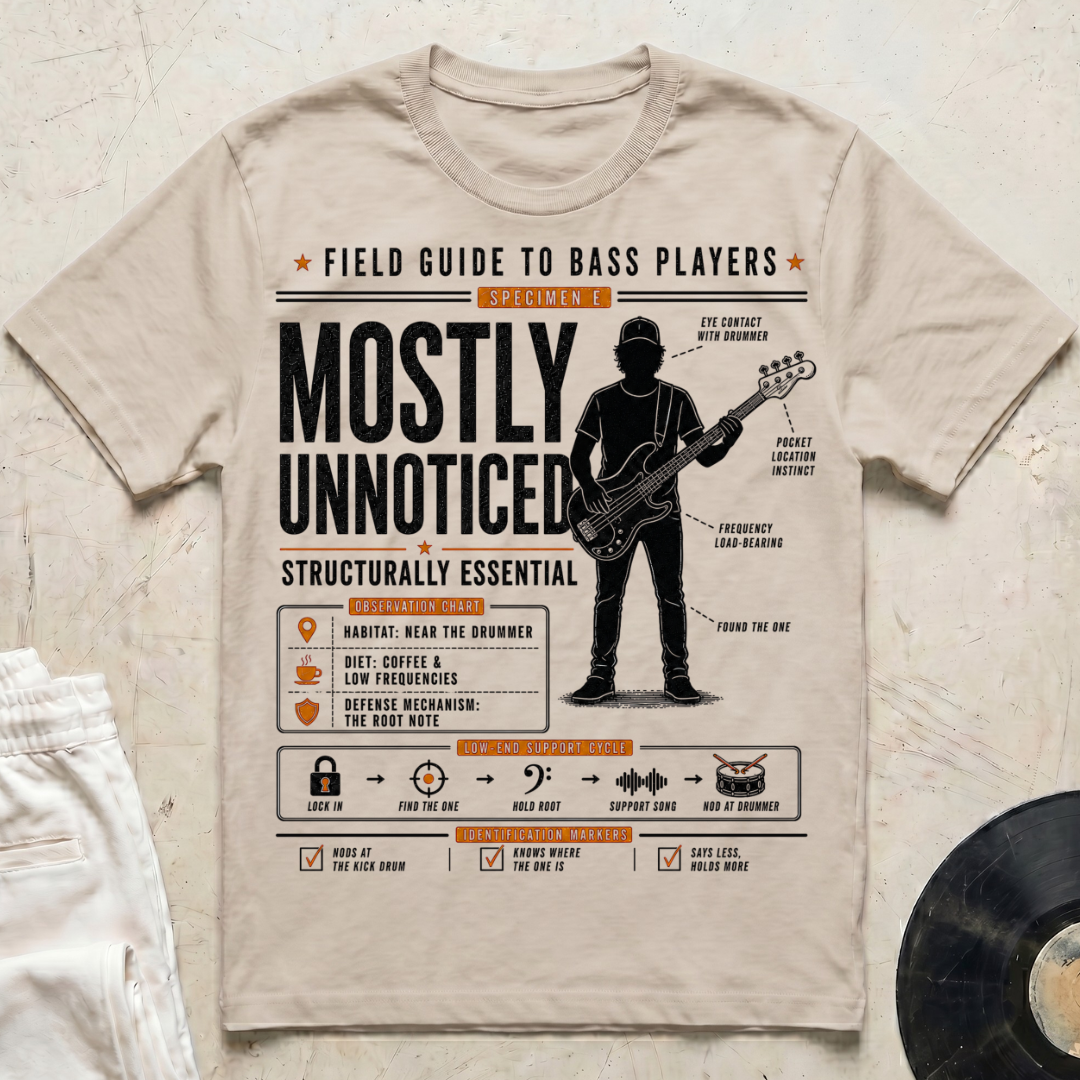 Field Guide Bassist T-Shirt