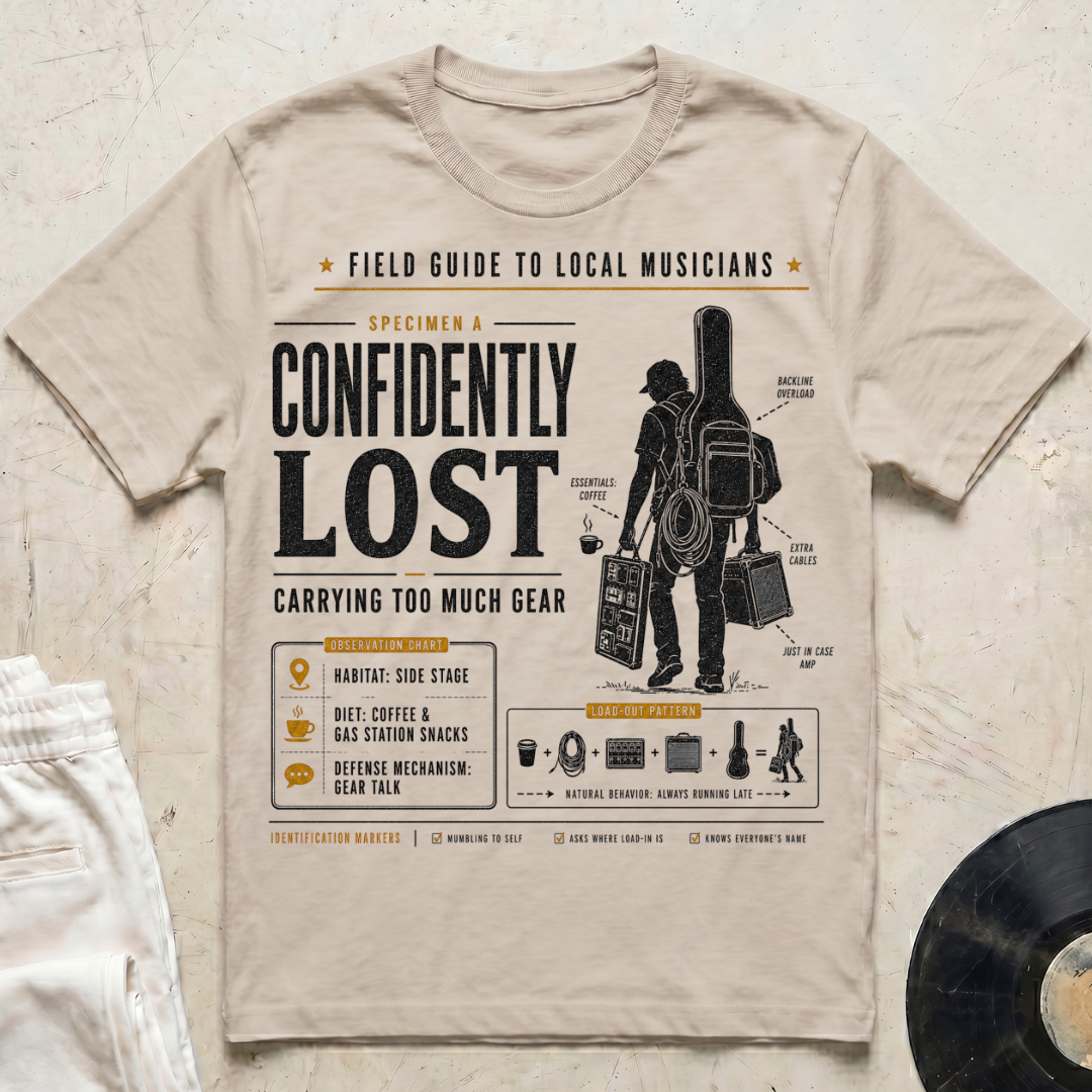 Field Guide Local Musician T-Shirt