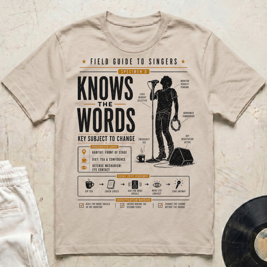 Field Guide Singer T-Shirt