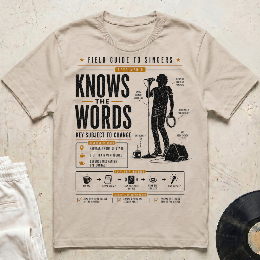 Field Guide Singer T-Shirt