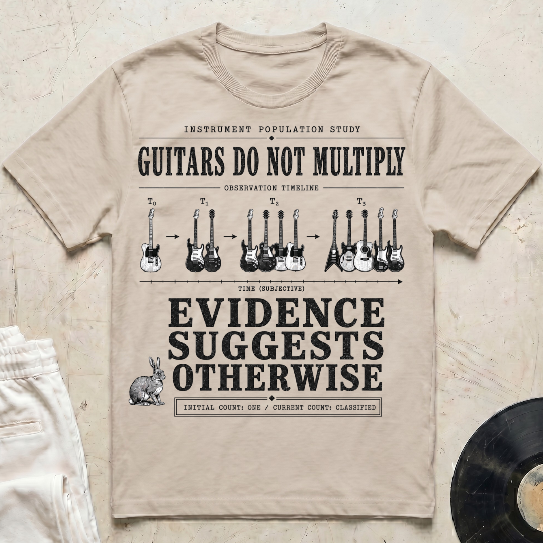 Guitars Do Not Multiply T-Shirt
