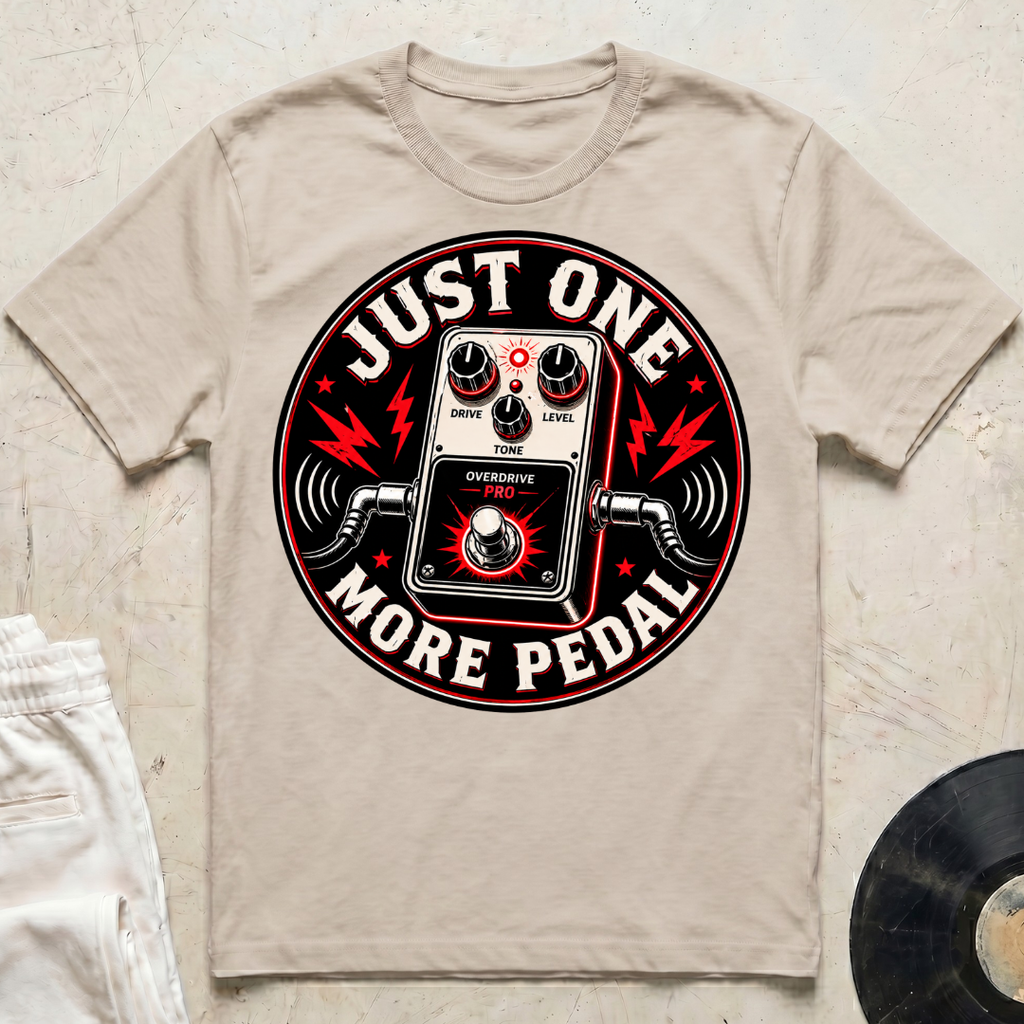 Just One More Pedal Bold T-Shirt