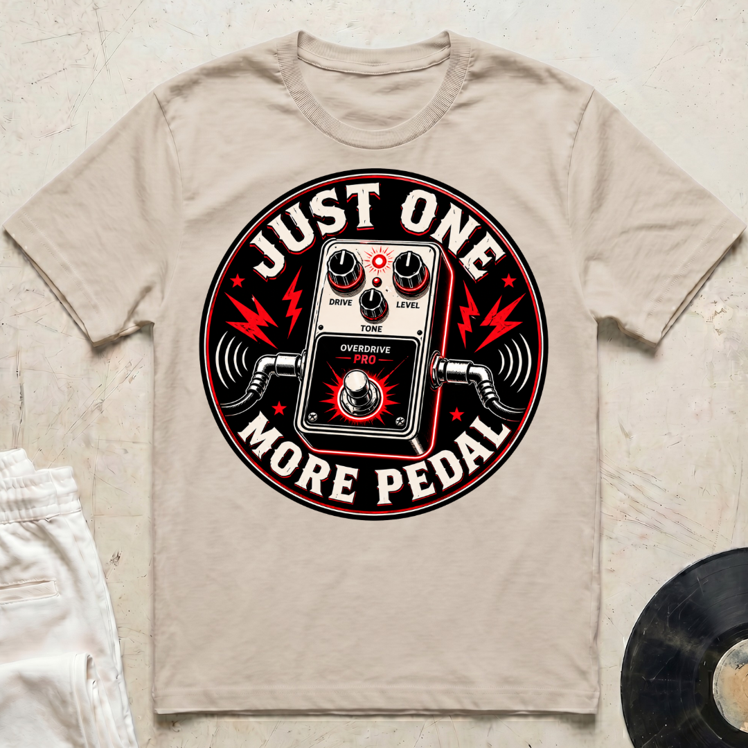 Just One More Pedal Bold T-Shirt