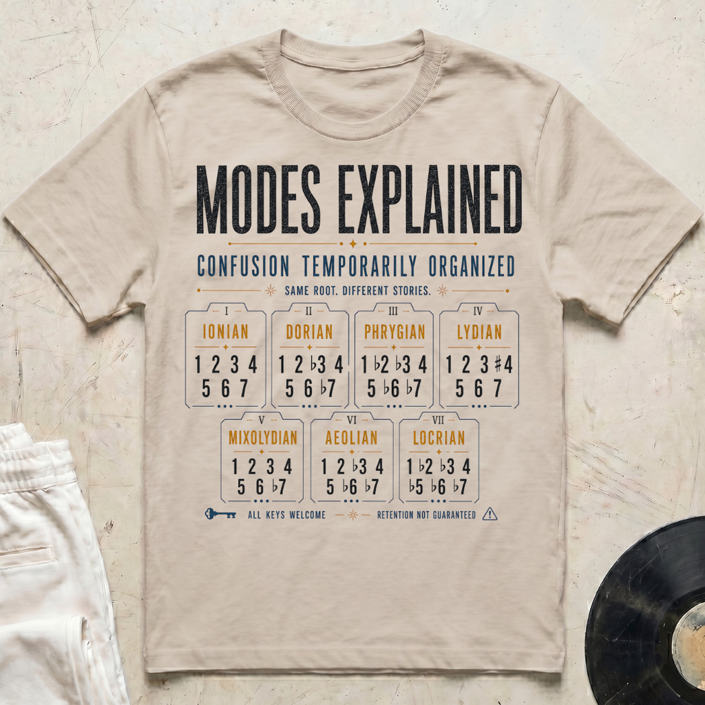 Modes Explained T-Shirt