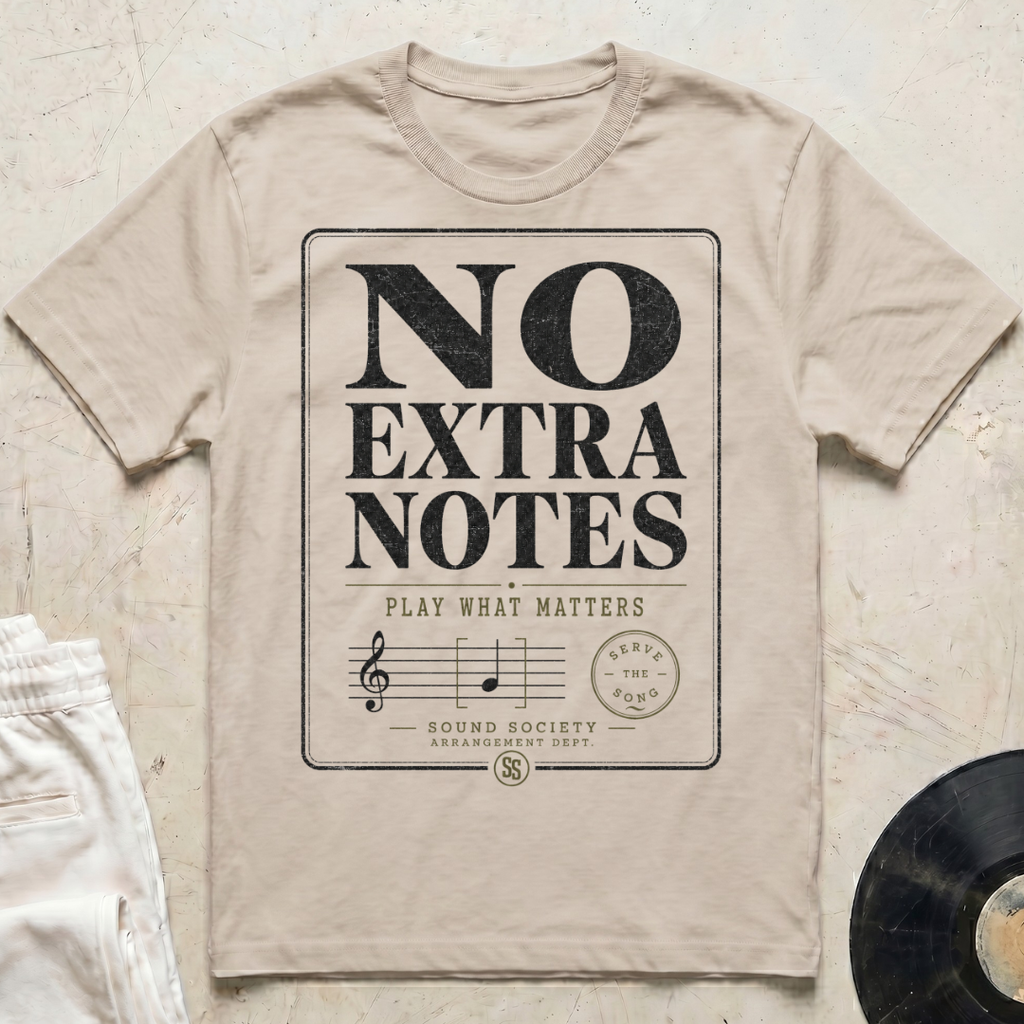 No Extra Notes T-Shirt