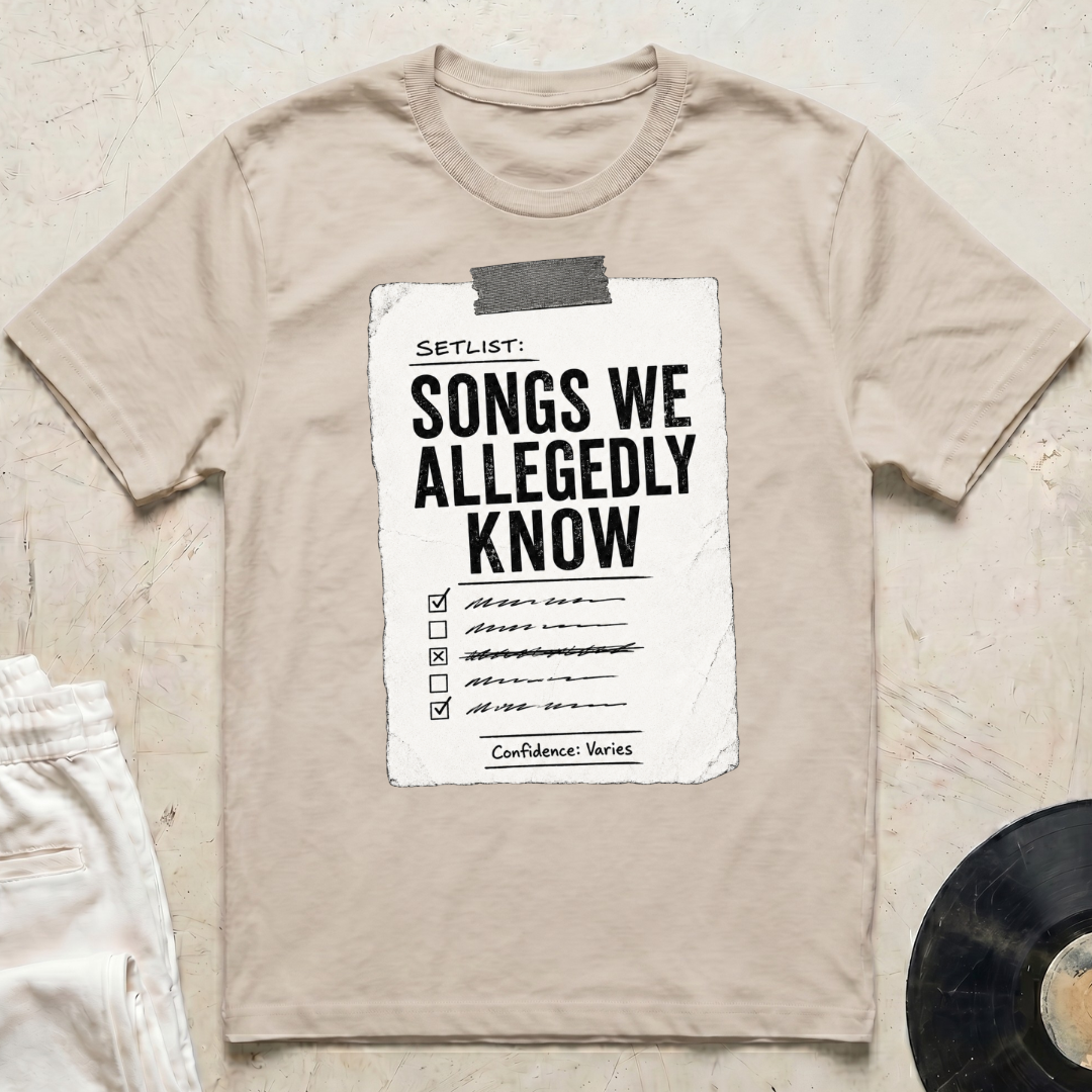 Songs We Allegedly Know T-Shirt