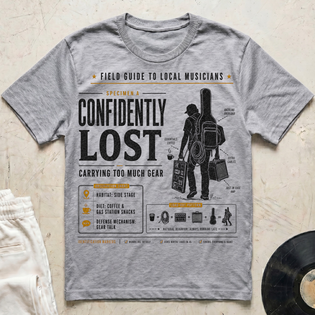 Field Guide Local Musician T-Shirt