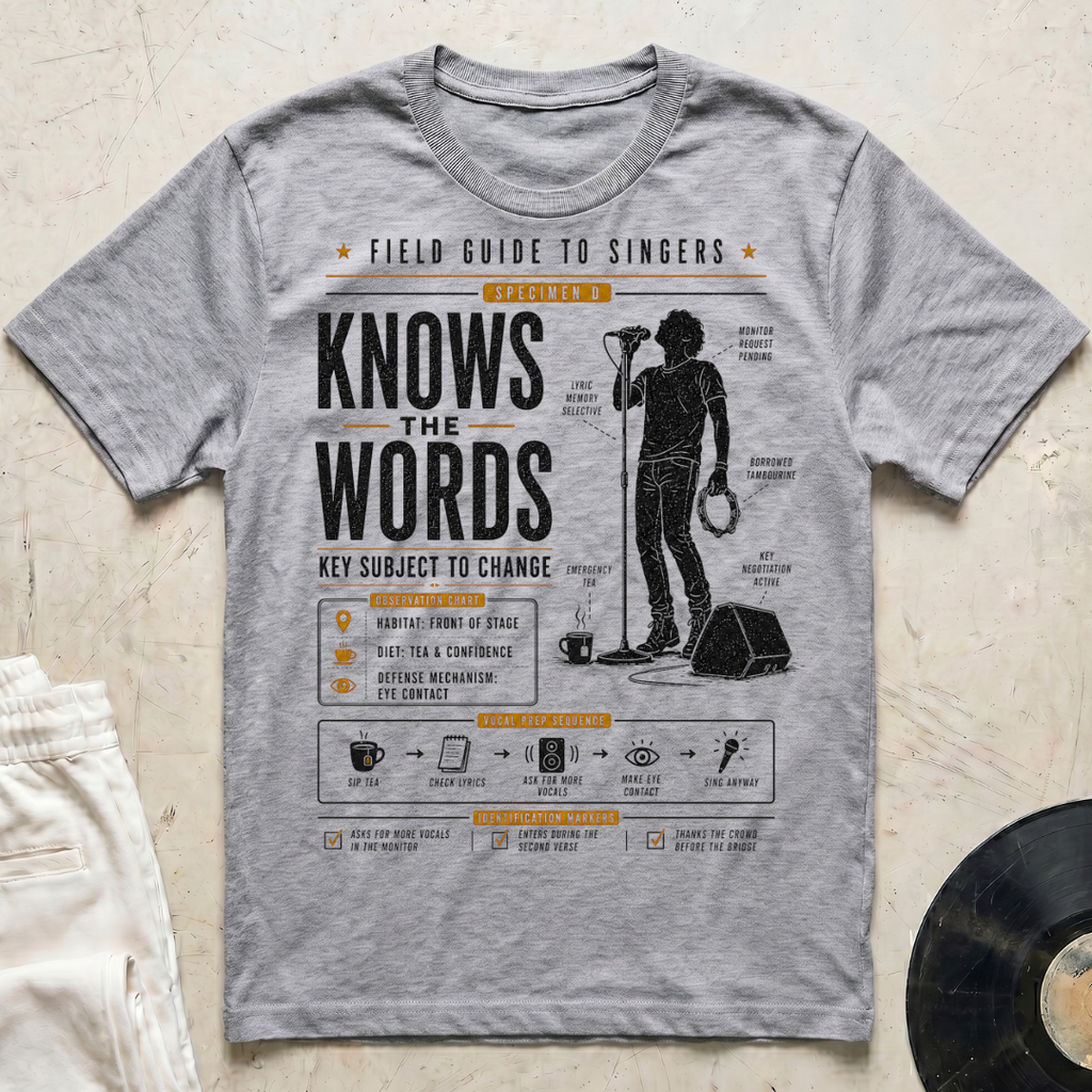 Field Guide Singer T-Shirt