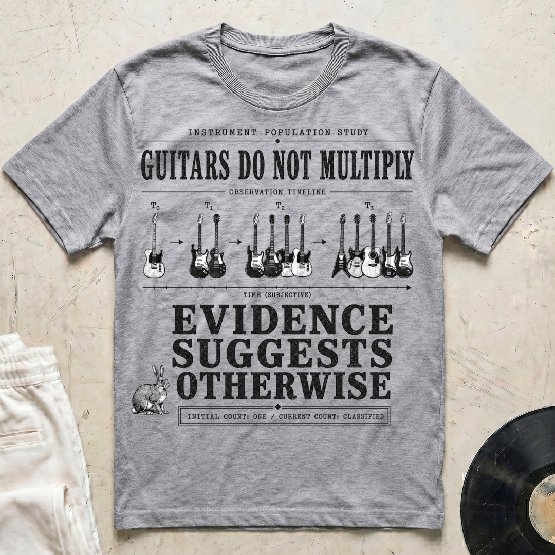 Guitars Do Not Multiply T-Shirt