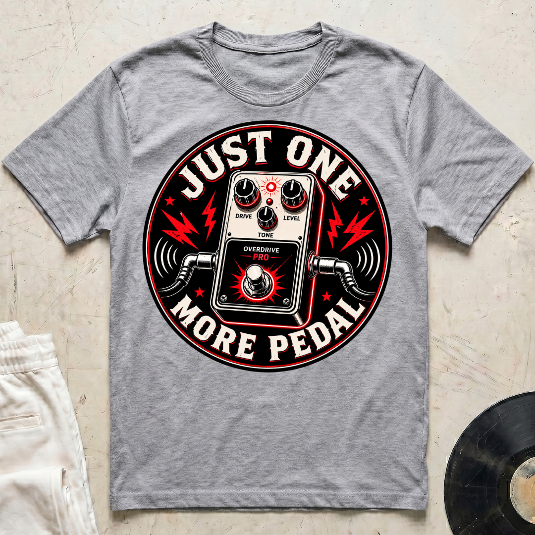 Just One More Pedal Bold T-Shirt