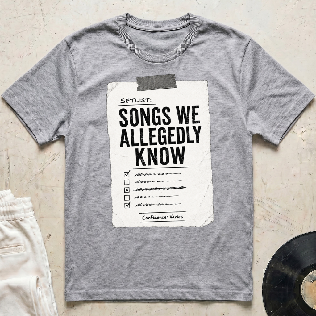 Songs We Allegedly Know T-Shirt