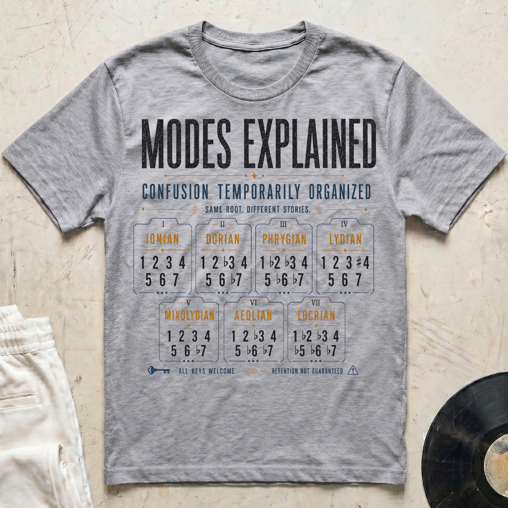 Modes Explained T-Shirt