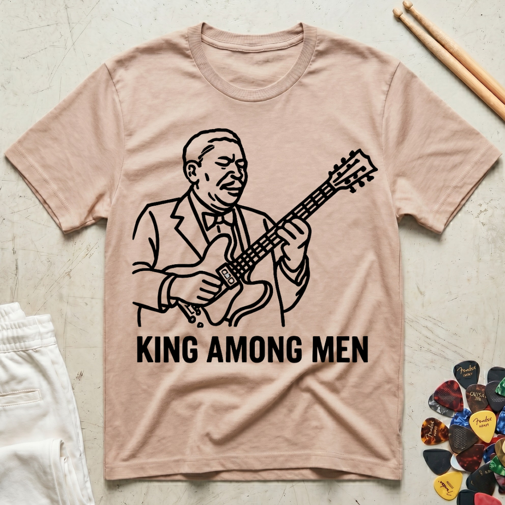 B.B King, King Among Men T-Shirt